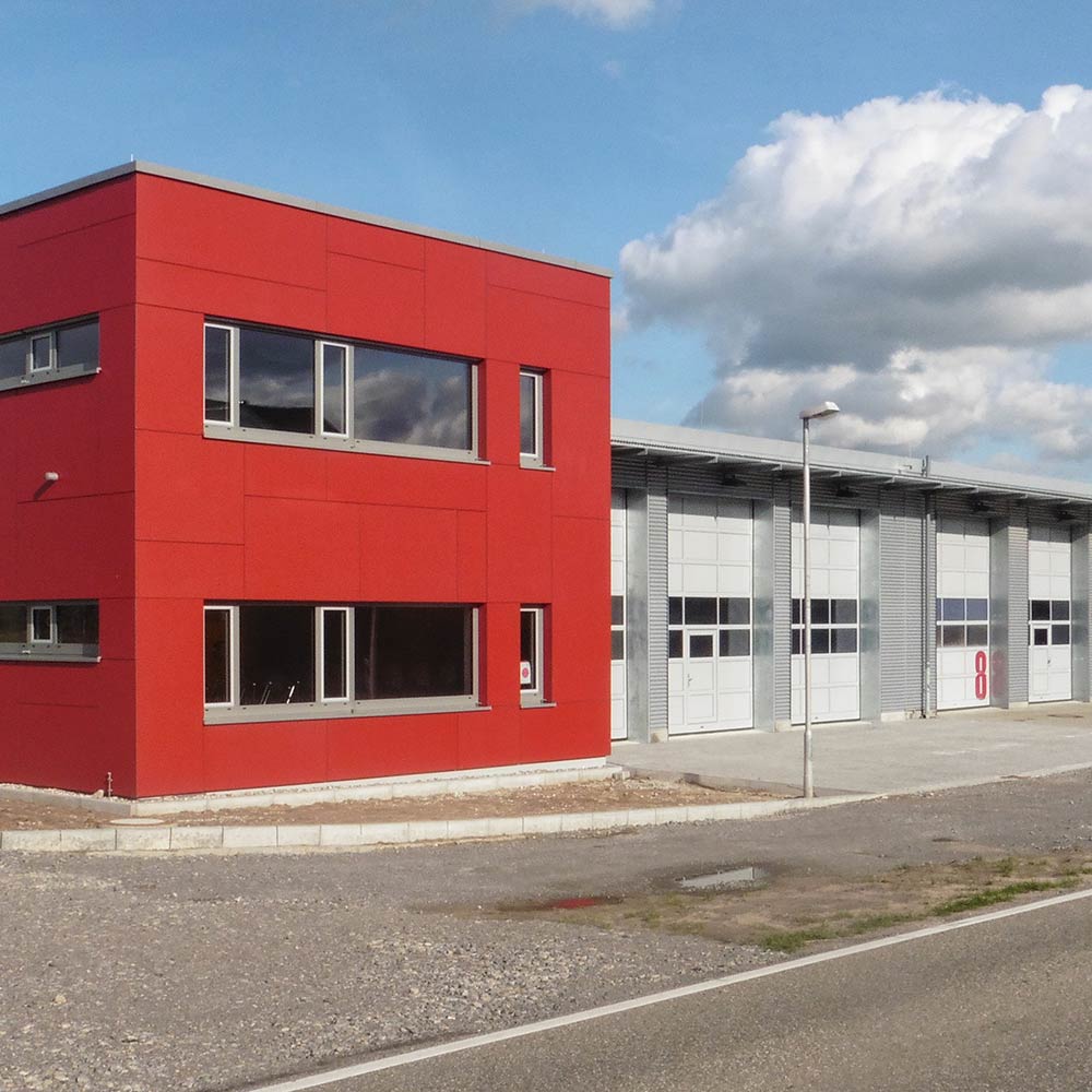 Neubau Rettungszentrum und Atemschutzübungsanlage DRK Linkenheim-Hochstetten